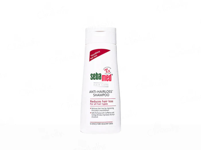 Sebamed Anti-Hairloss Shampoo with Caffeine & Ginko Biloba for Hair Care 200ML | For All Hair Types