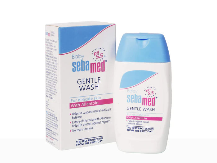 Sebamed Baby Gentle Wash 400ML|pH 5.5|Baby Body Wash|Soap Free|Tear Free
